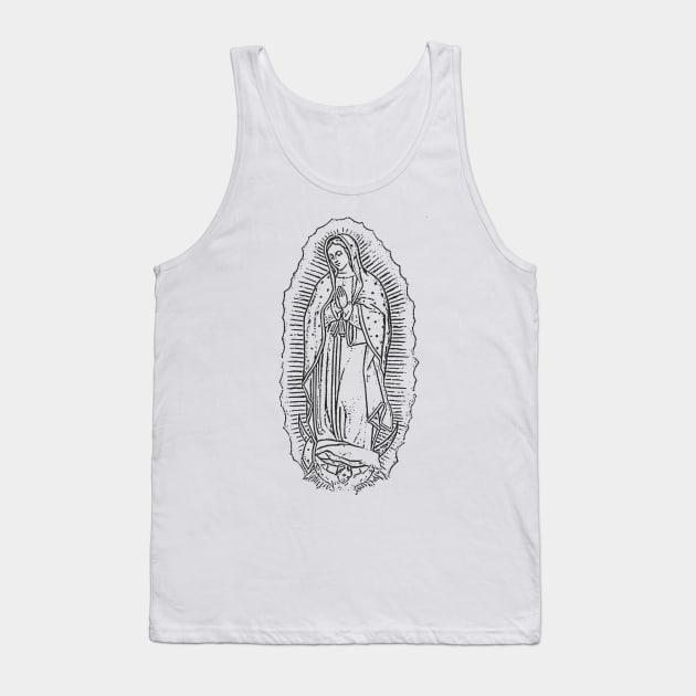 Our Lady of Guadalupe Tank Top by big_owl